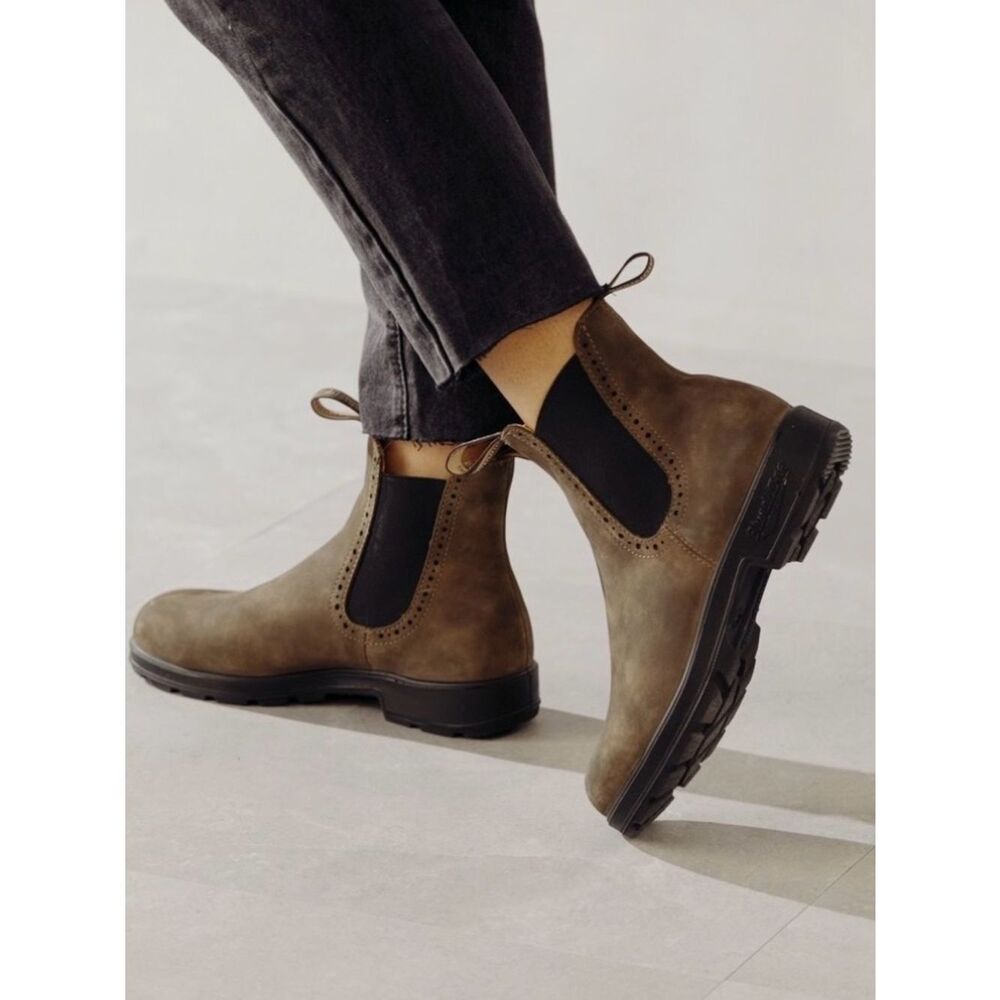 Blundstone Originals #1351 Women's High Top - Rustic Brown Leather